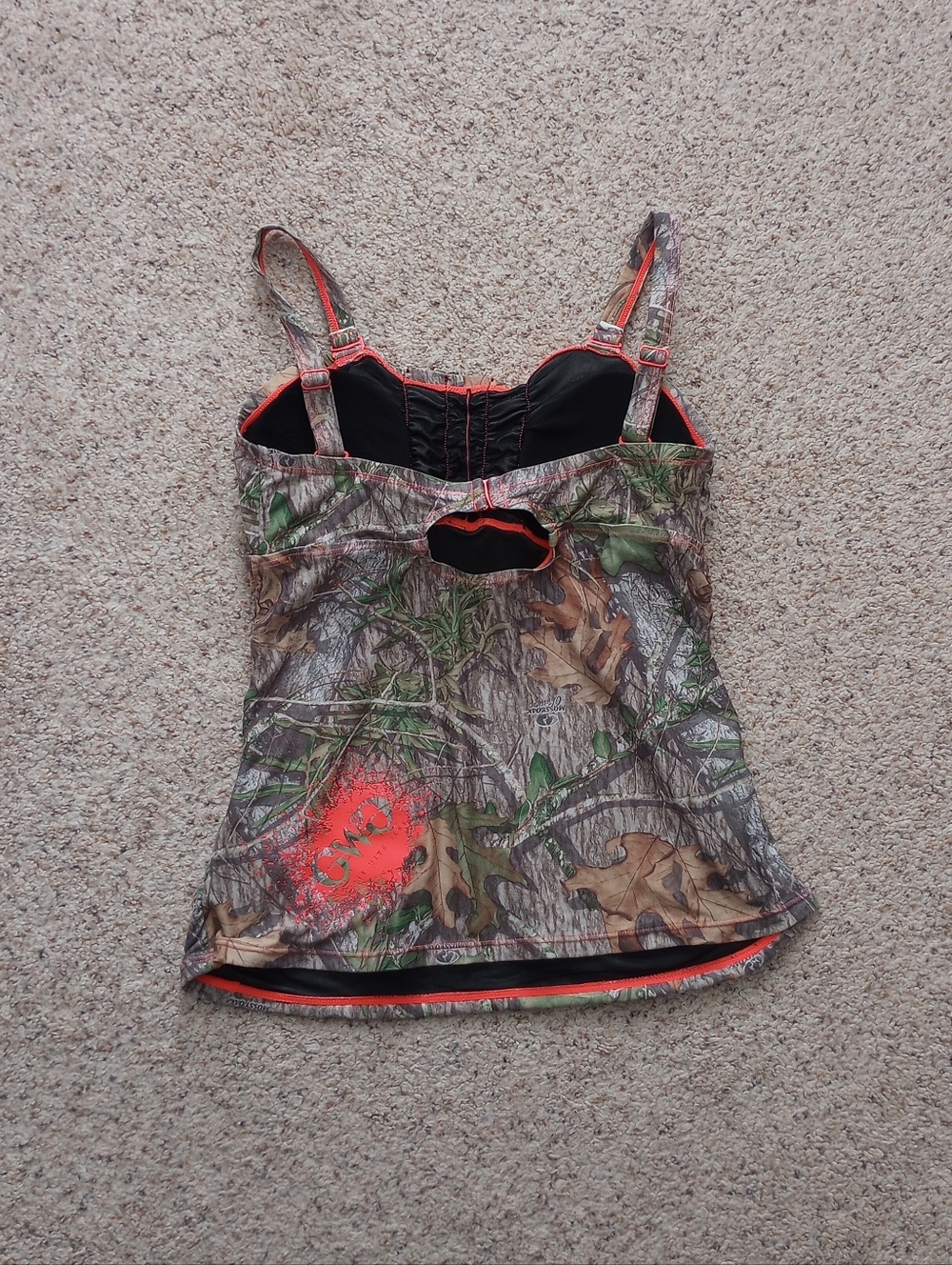 Girls With Guns Camouflage Bathing Suit Top - Picture 5 of 9